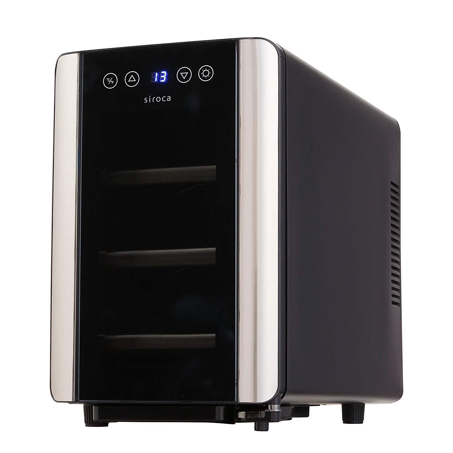 【中古】sirocaシロカ ワインセラー 6本収納 SW-P111 Amazon.co.jp: siroca 6本収納ワインセラー SW-P111(K)[ペルチェ